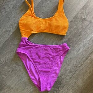 Wild Fable Cut-Out Swimsuit